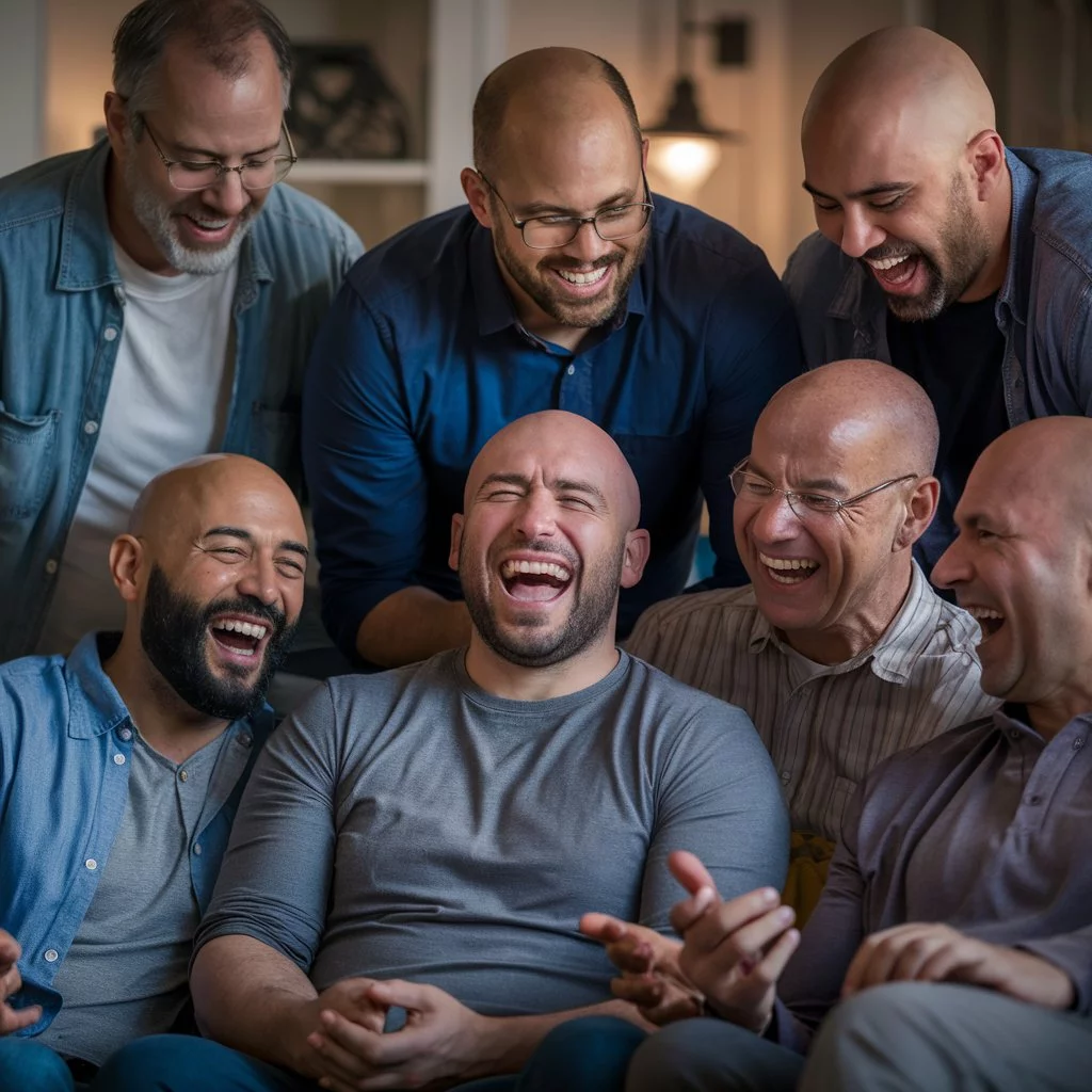  Bald Guys Have More Fun