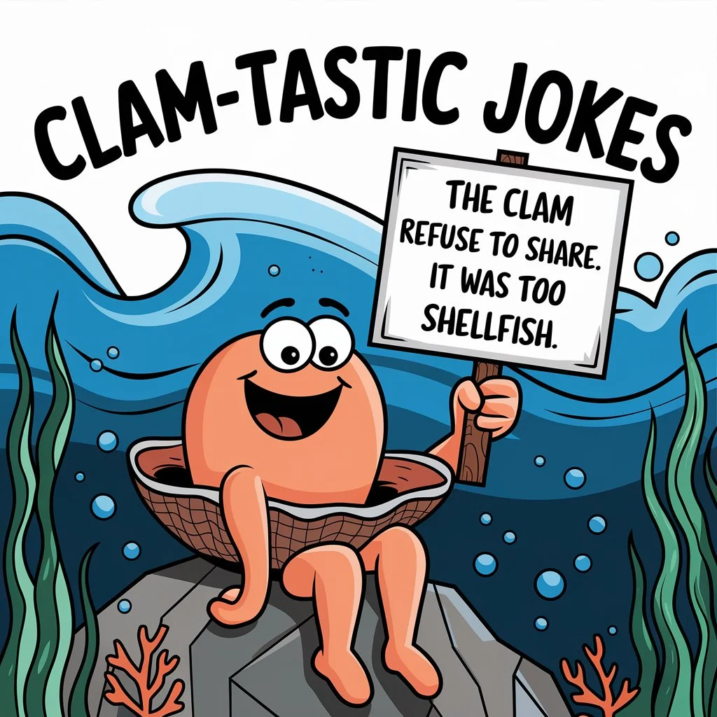  Clam-tastic Jokes