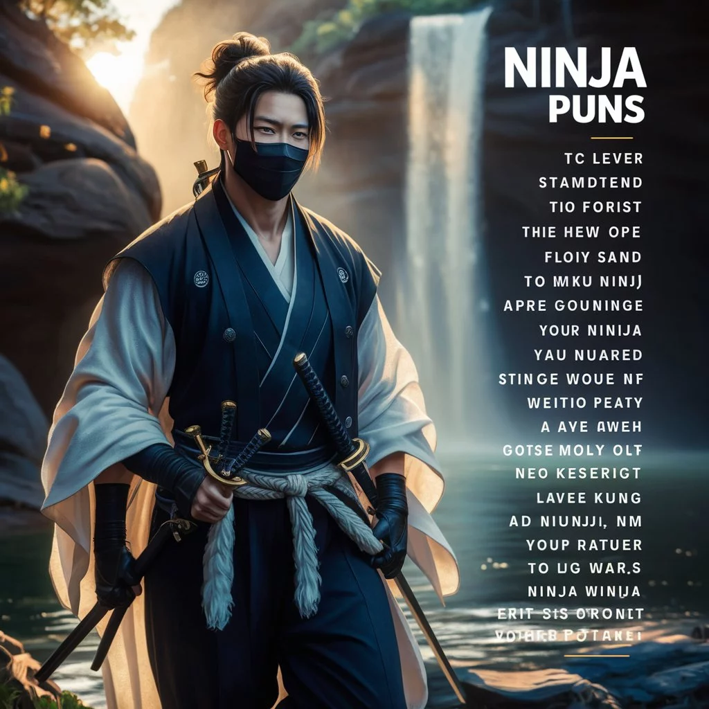  "Ninja Puns to Slice Through Your Day"