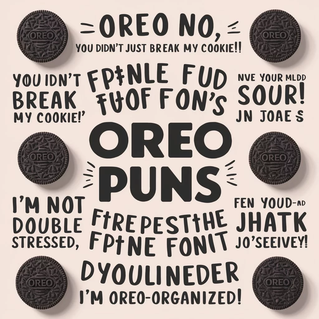 Oreo Puns for Social Media