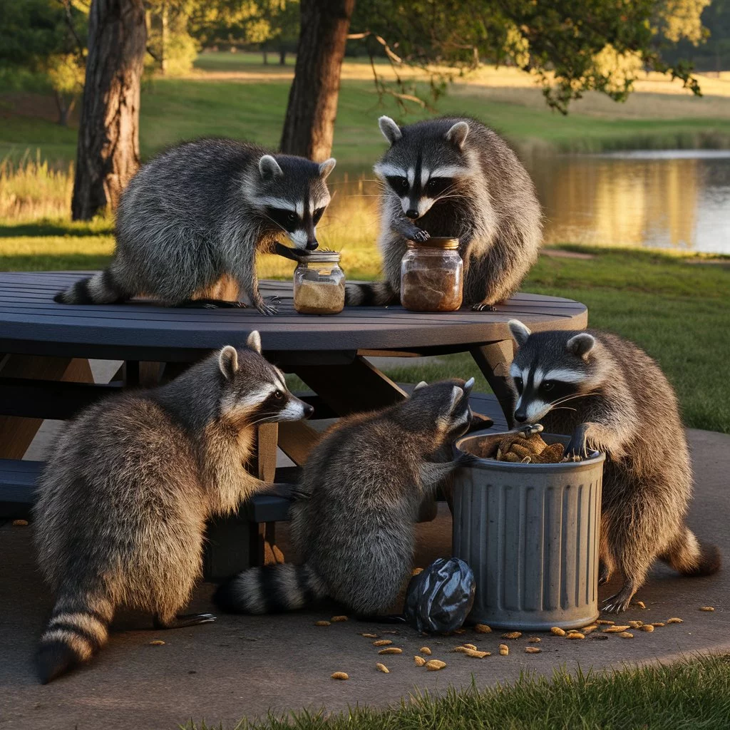  Raccoons and Their Clever Tricks