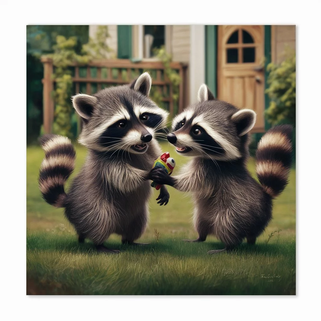  Raccoons and Their Playful Side