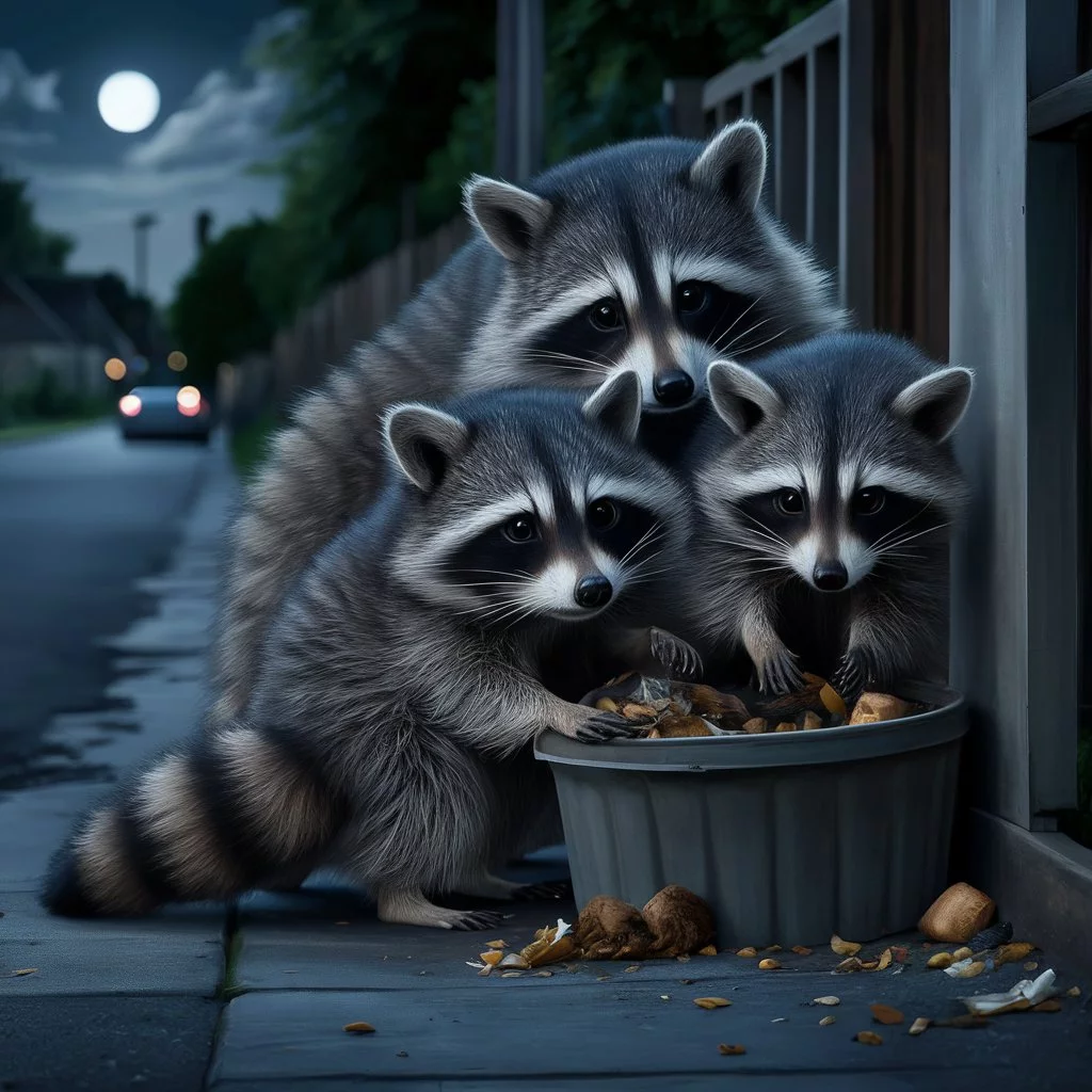 Raccoons and Their Sneaky Ways