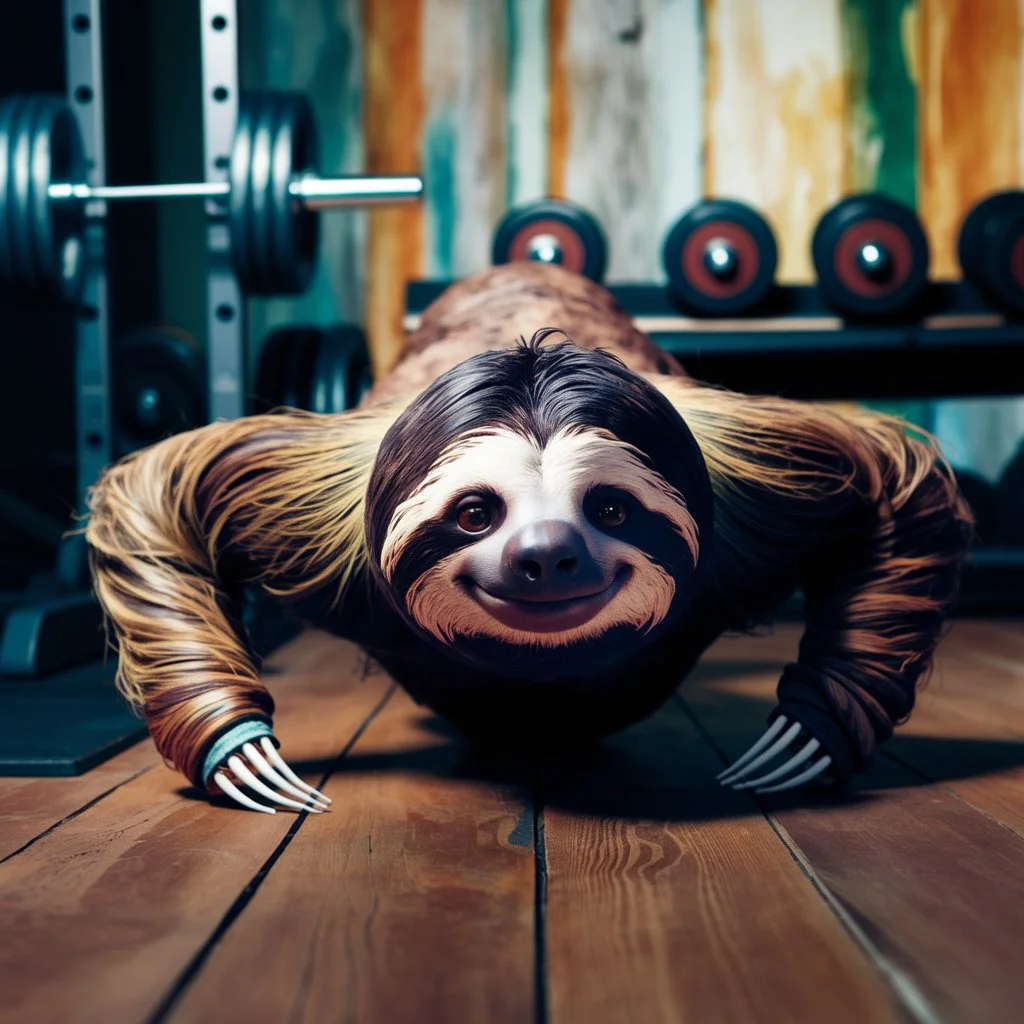 Sloth Fitness Jokes