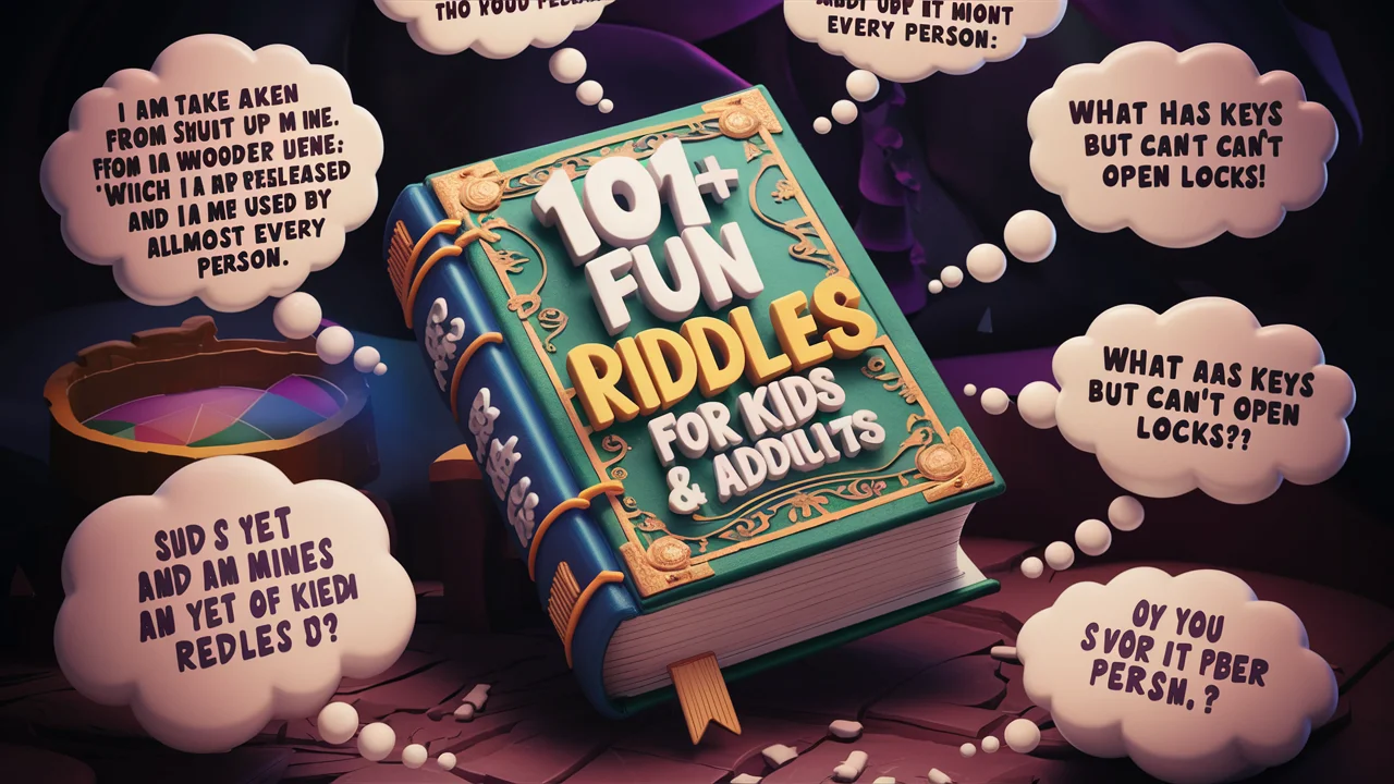 Fun Riddles for Kids & Adults