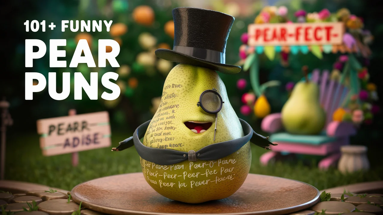 Funny Pear Puns