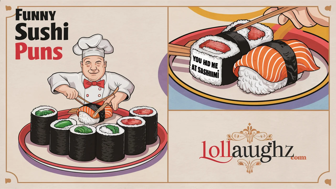 Funny Sushi Puns