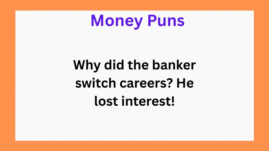 Best Money Puns for Kids