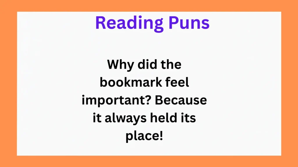 Best Reading Puns for Kids