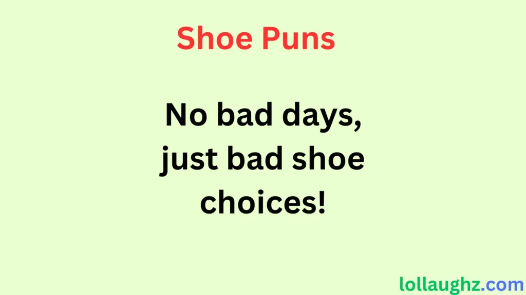 Best Shoe Puns for Instagram Captions