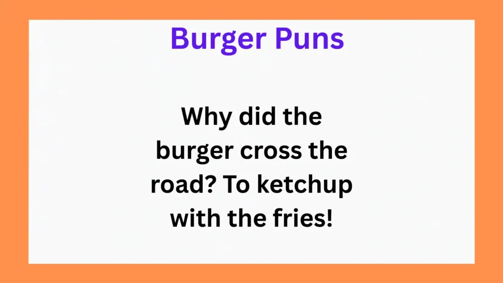 Burger Jokes and Wordplay for Everyday Fun