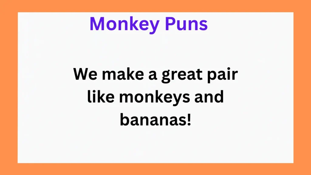 Clever Monkey Puns for Love and Relationships