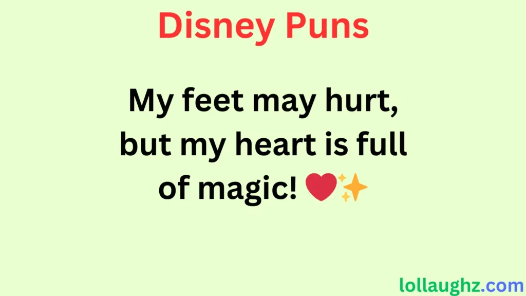 Disney Park & Travel Puns 