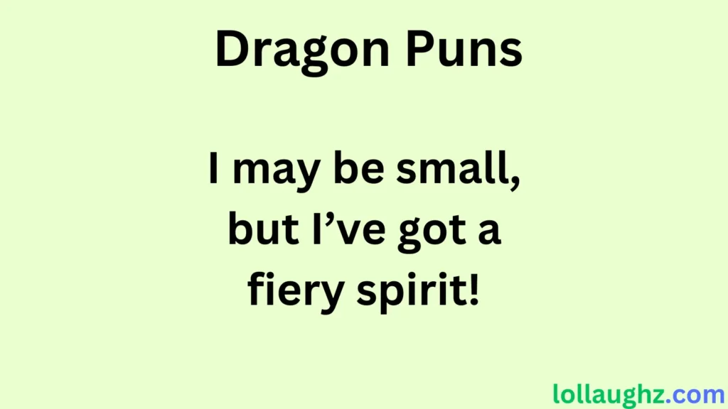 Dragon Puns for Everyday Conversations