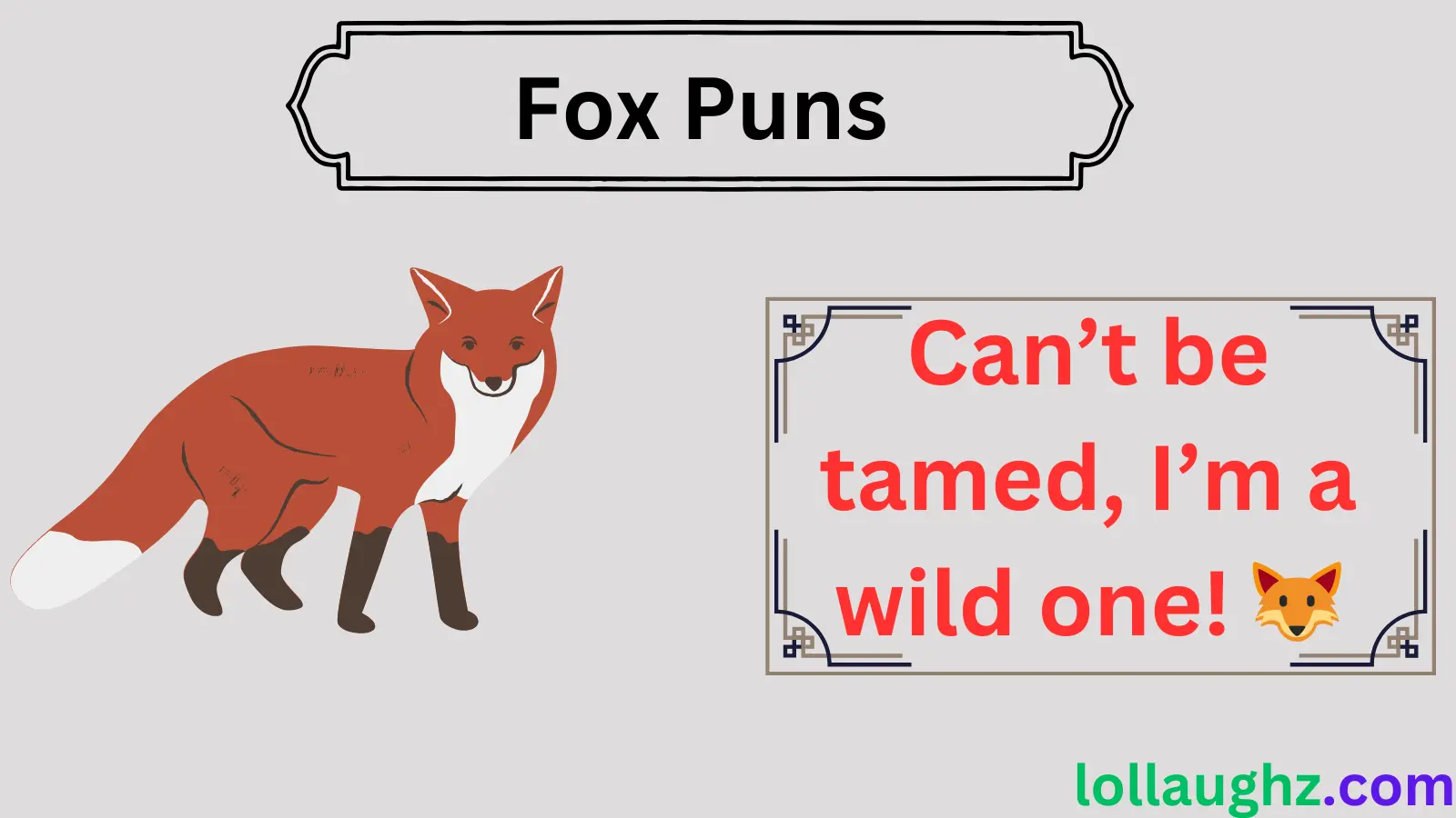 Fox Puns