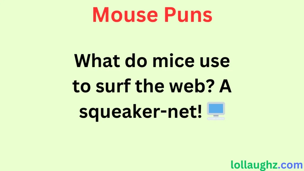 Funny Mouse Puns for Jokes & Laughs 