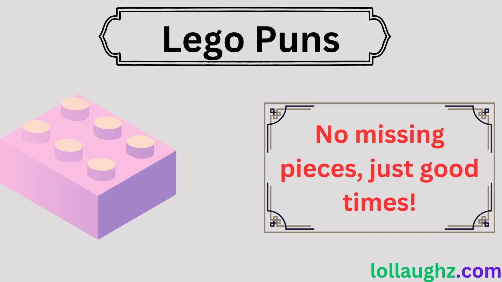 Lego Puns