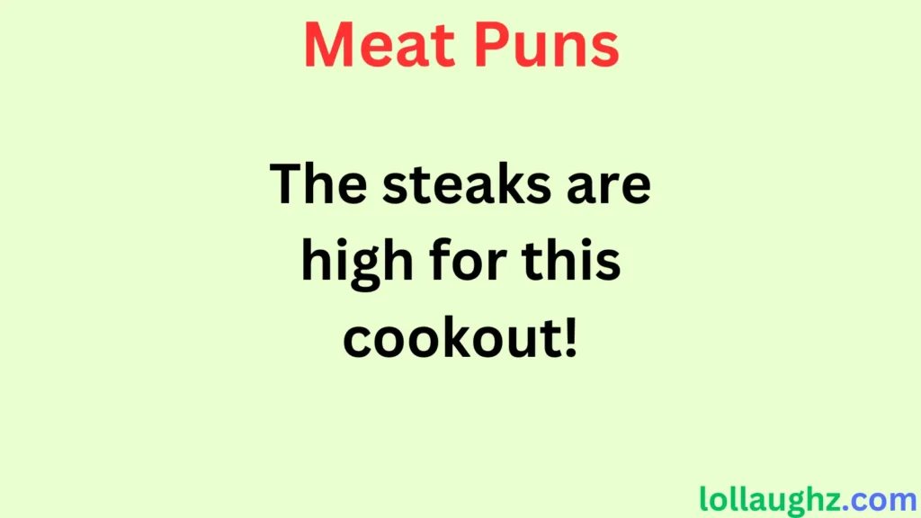 Meat Puns for BBQ & Food Lovers 