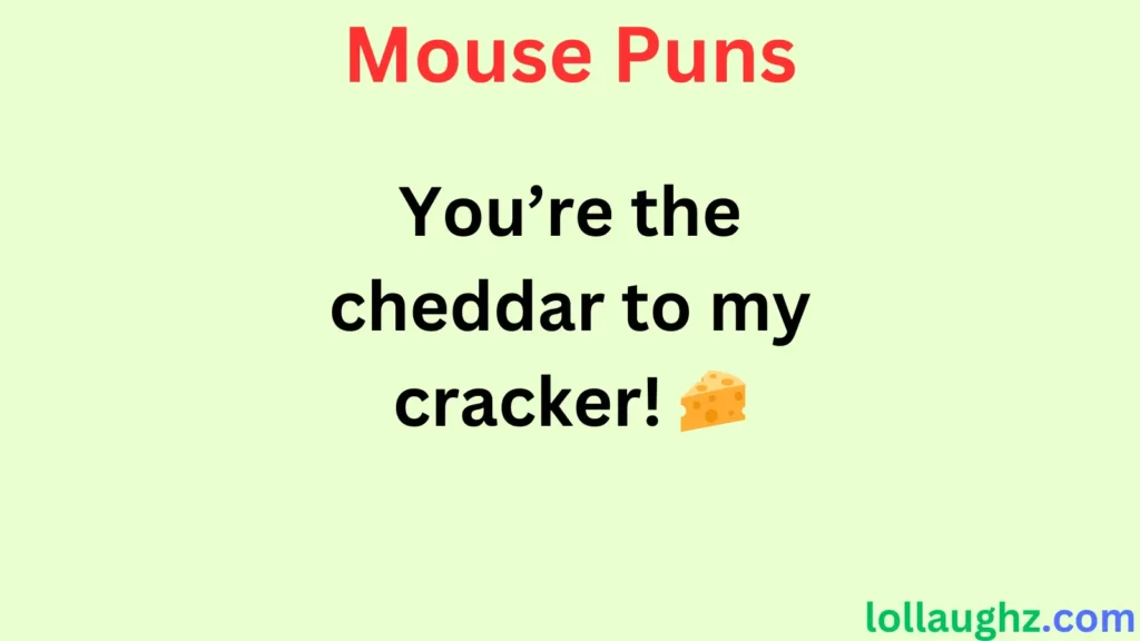 Mouse Puns for Love & Relationships 