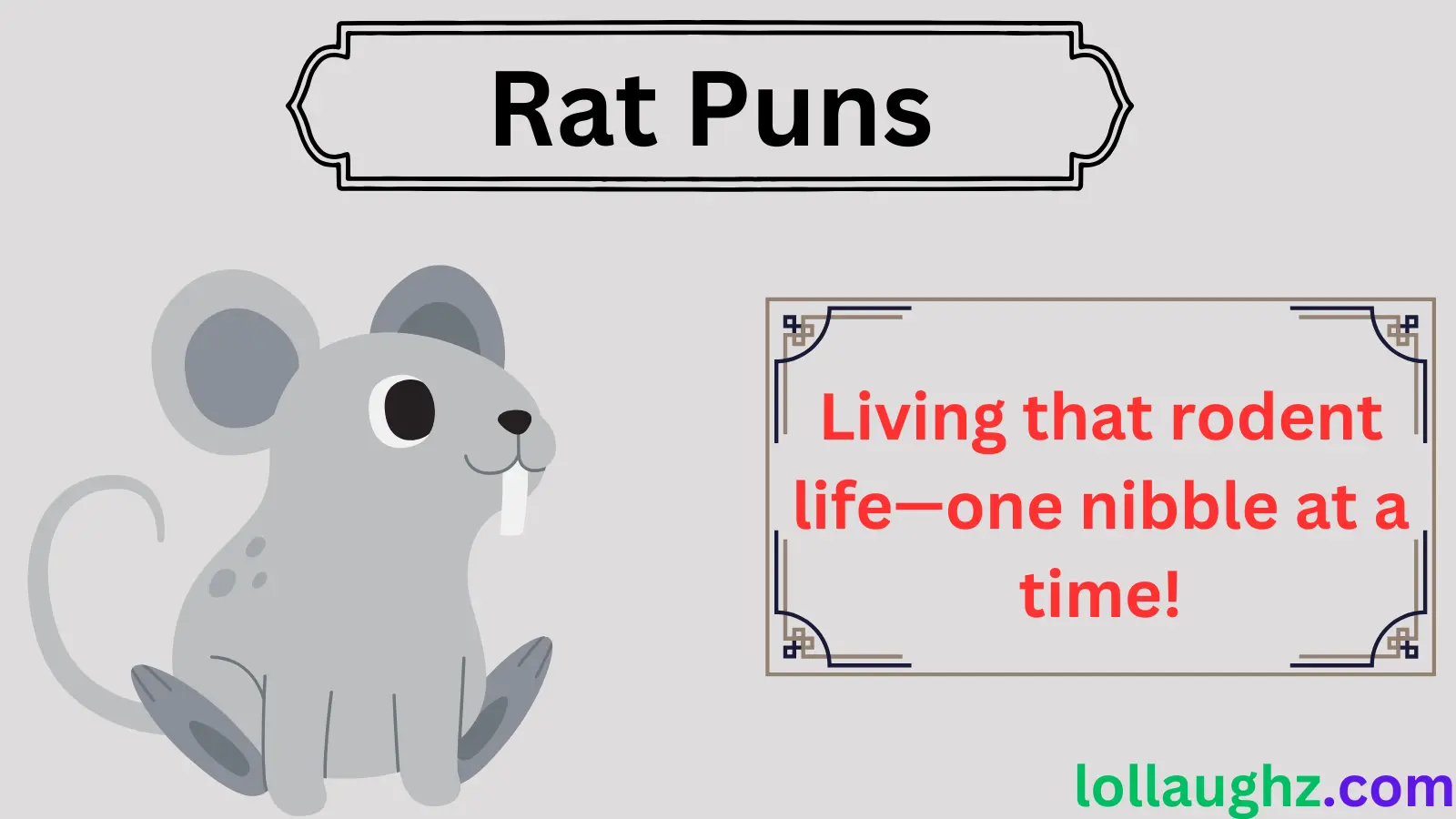 Rat Puns